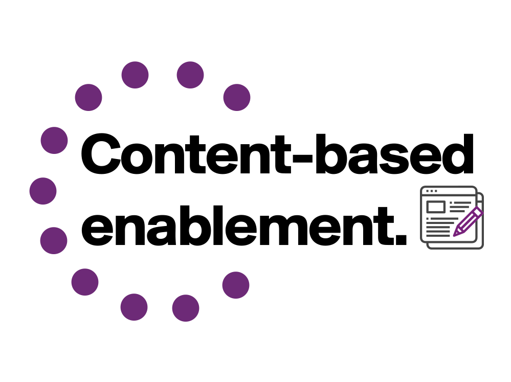 Content-based-enablement